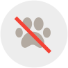 NO PETS ALLOWED
